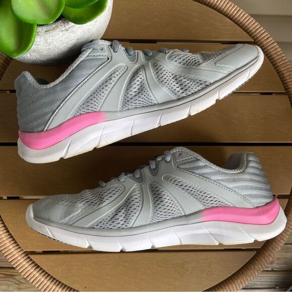 Fila Memory Fraction Grey Pink Running Sneaker Women’s 10 Gym Workout Trainer - Picture 9 of 11